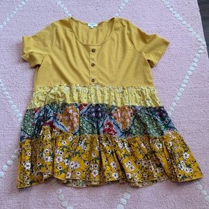 SOLD*** Tiered Boutique Top